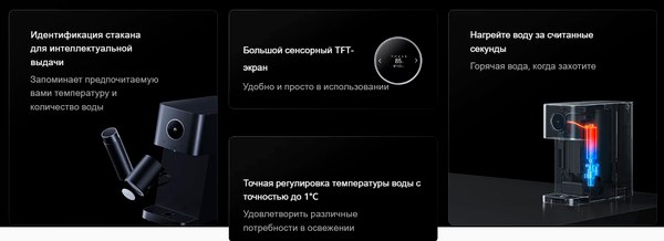 Термопот Xiaomi Smart Filtered Water Dispenser Pro MRH142-1A / BHR8175EU %rs_city_gde%