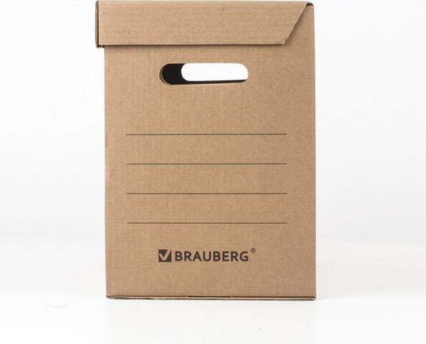 Коробка архивная Brauberg Делопроизводство / 129999