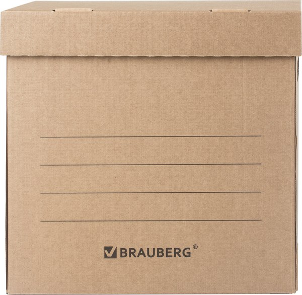 Коробка архивная Brauberg Делопроизводство / 129999