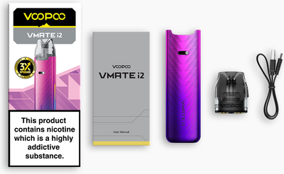 Электронный парогенератор VooPoo VMATE i2 1500mAh (3мл, красный)