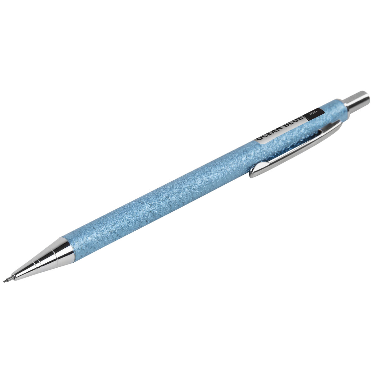 Механический карандаш Brauberg Ocean Blue. С набором грифелей / 181970 — фото 3