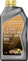 Моторное масло S-Oil Seven Gold №9 A3/B4 5W40 / E108221 (1л) - 