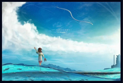 Постер Citydecor Унесенные призраками 9 (40x60) -