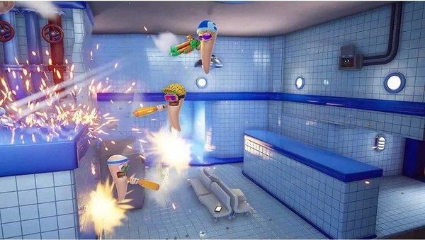 Игра для игровой консоли PlayStation 4 Worms Rumble: Fully Loaded Edition (EU pack, RU subtitles)