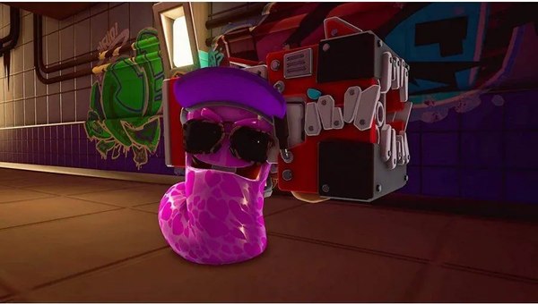 Игра для игровой консоли PlayStation 4 Worms Rumble: Fully Loaded Edition (EU pack, RU subtitles)