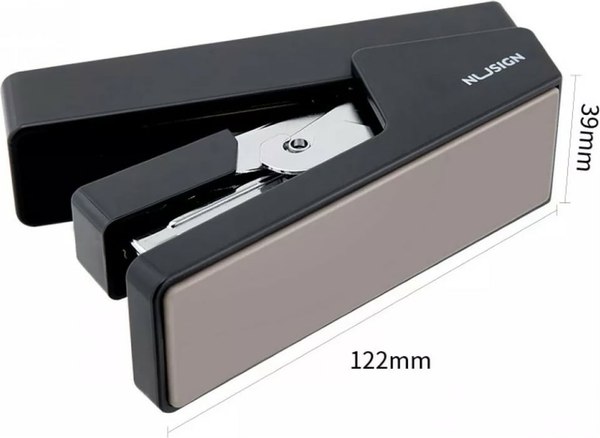 Степлер Deli Nusign / ENS081BLACK (черный)