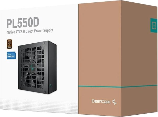 Блок питания для компьютера Deepcool PL550D 550W (R-PL550D-FC0B-EU-V2)