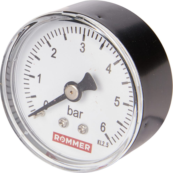 Манометр сантехнический Rommer Аксиальный RIM-0009-500608