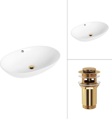 Умывальник Lauter 21709 + клапан 21190G - 