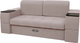 Диван Сириус Лидер-4 ППУ 185x110 (Eva 05 велюр светло-бежевый) -