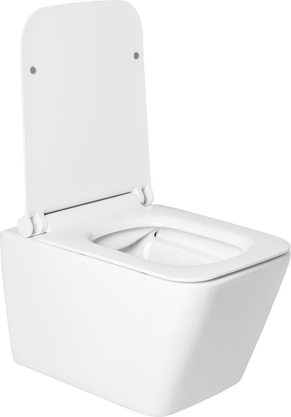 Унитаз подвесной с инсталляцией Saniteco KW-9004W + AM101/1120 + M71-BL-01