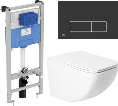 

Унитаз подвесной с инсталляцией, KW-99048 + R020467 + R0121A6