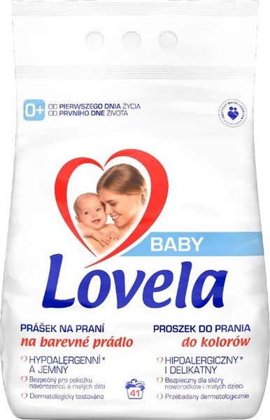 Стиральный порошок Lovela Baby 0+ Для цветного белья Гипоаллергенный (4.1кг)