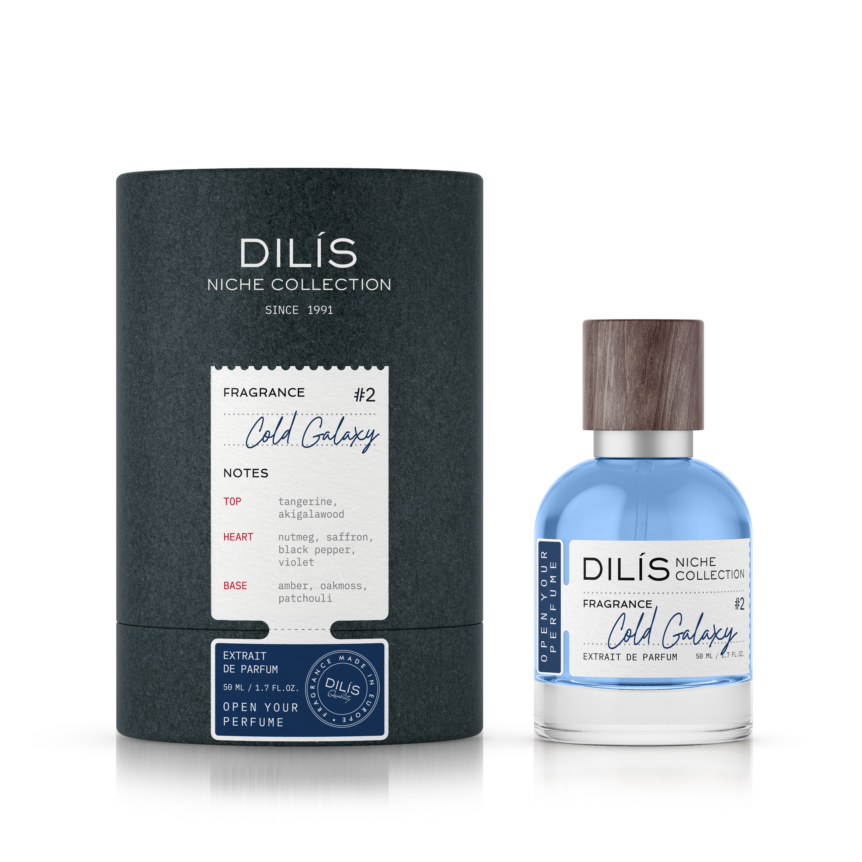 Духи Dilis Parfum Niche Collection Cold Galaxy