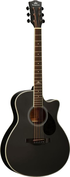 Электроакустическая гитара Kepma Black Matt A1CE / A146990 (черный)