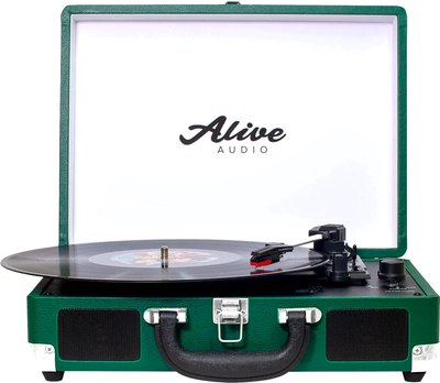 Проигрыватель виниловых пластинок Alive Audio Glam Pine c Bluetooth / GLM-01-PN - 