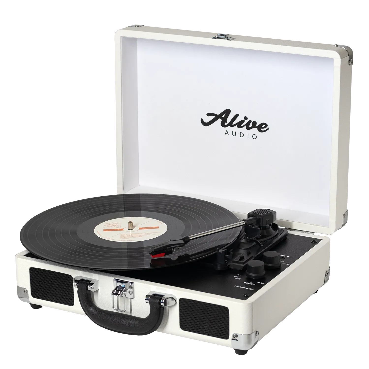 Проигрыватель виниловых пластинок Alive Audio Glam Milk c Bluetooth / GLM-01-ML — фото 6