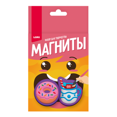 

Набор для творчества, Магниты из гипса. Нежное лакомство / Пз/Г-061