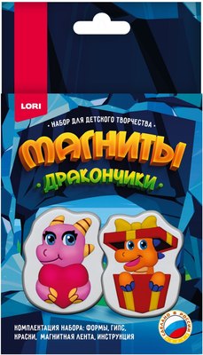 

Набор для творчества, Магниты из гипса. Сюрприз / Пз/Г-049