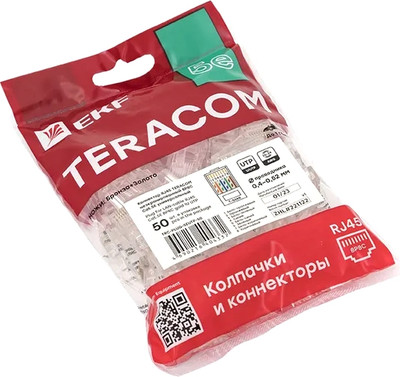 

Коннектор, Teracom TRC-PLUG-5EUTP-50