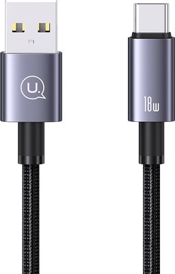 Кабель Usams Sufeng US-SJ663 Type-C (1.2м, черный) - 