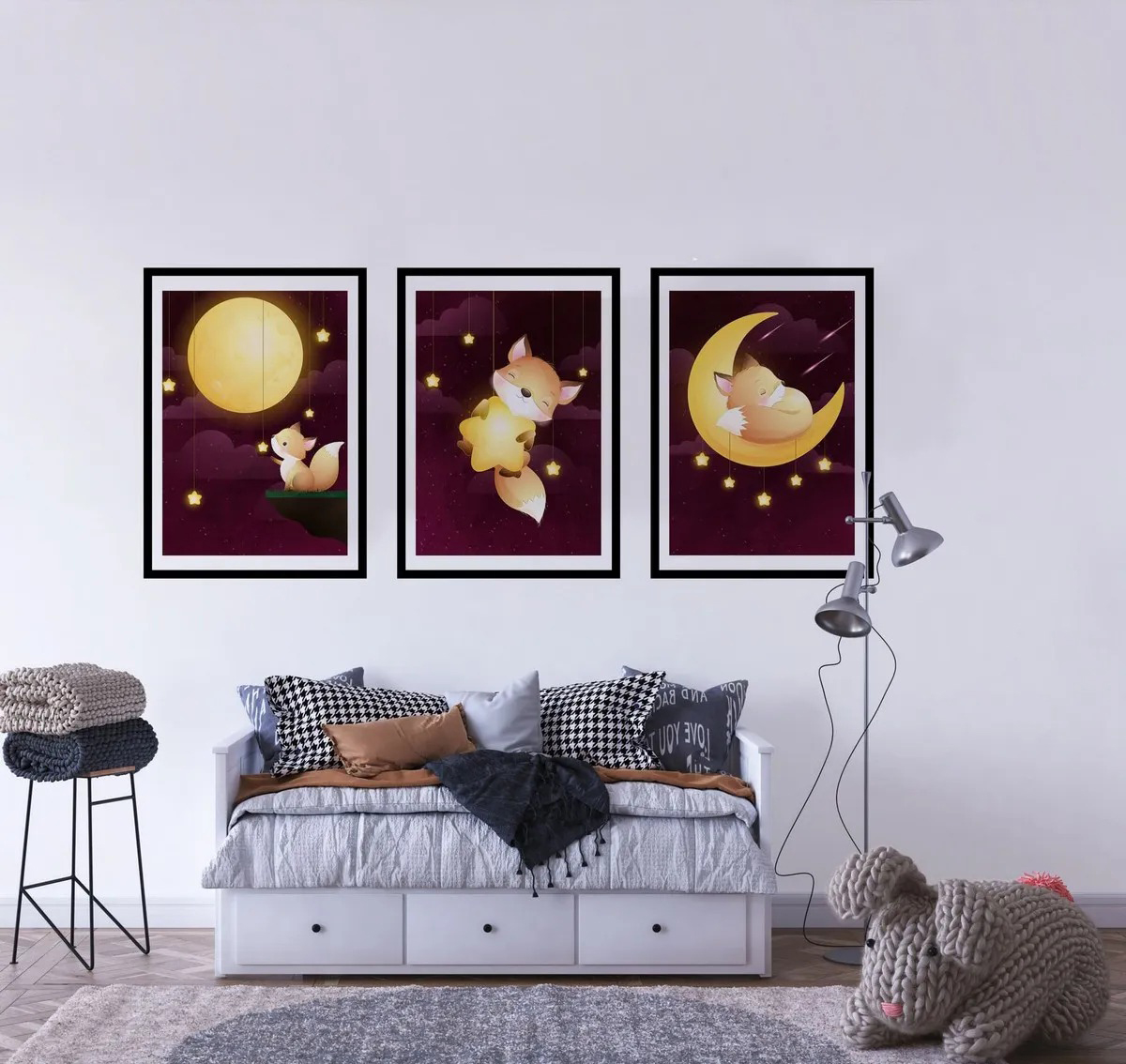 Постеры Citydecor Детская 6 (3шт, 21x30) — фото 2