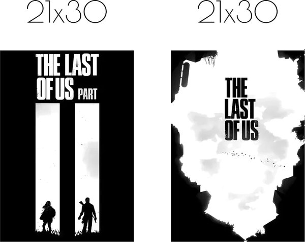 Постеры Citydecor The Last Of Us 1 (2шт, 21x30)