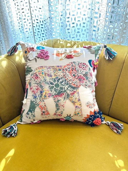 Купить Чехол на подушку Arya Colorful Elephant 45x45 в Минске