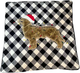 Чехол на подушку Arya Fluffy 45x45 (белый/черный) - 