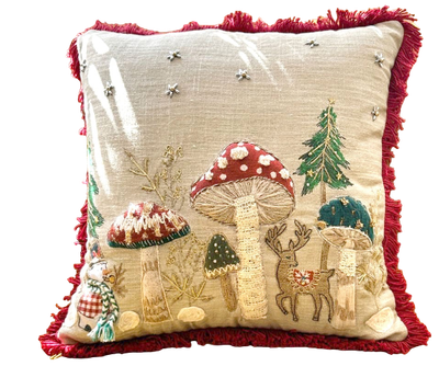 

Чехол на подушку, Holly Mushrooms 45x45