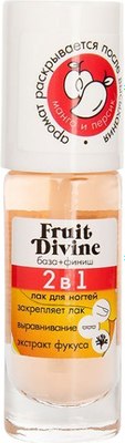 База для лака Fruit Divine База-финиш 2 в 1 (6мл)