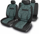 Комплект чехлов для сидений Skyway Protect Plus-1 / S01301036 (черный/бирюзовый/серый) - 
