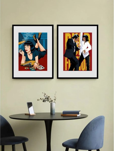 Постеры Citydecor Криминальное чтиво 2 (2шт, 30x40)