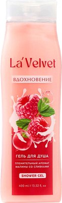 

Гель для душа, La Velvet Вдохновение Малина со сливками