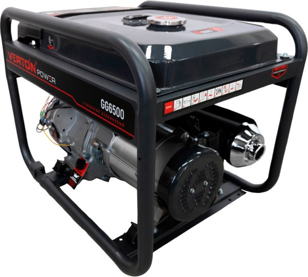 Бензиновый генератор Verton Power GG6500 / 01.15815.15818