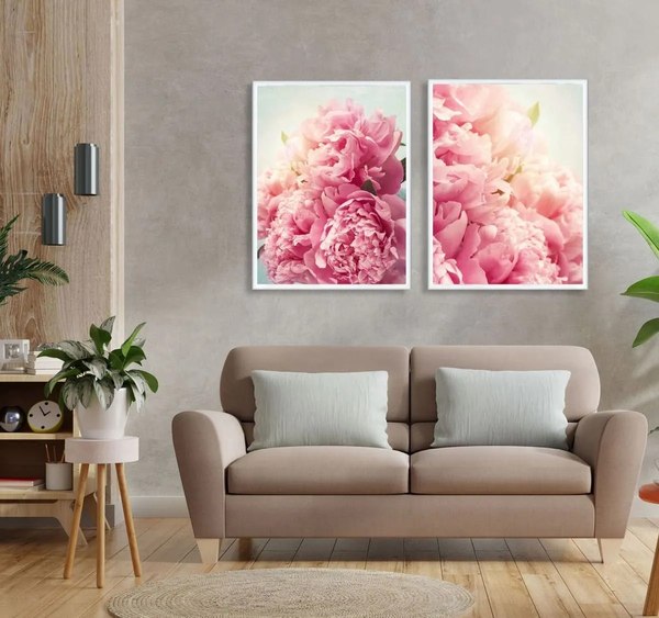 Постеры Citydecor Пионы 1 (2шт, 30x40)