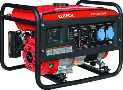 Бензиновый генератор Elitech СГБ 3500РМ  / 204659 - 