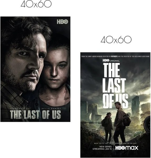 Постеры Citydecor The Last Of Us 3 (2шт, 40x60)