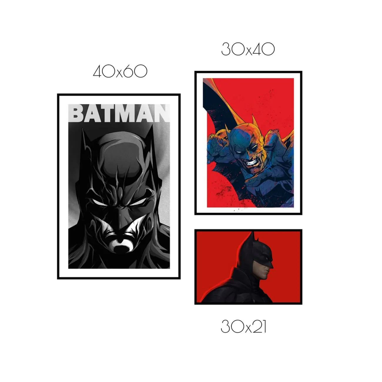 Постеры Citydecor Batman 5 (3шт) — фото 3
