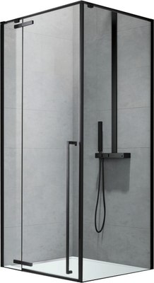 

Душевой уголок, Ideal 120x90мм / AE-AXC92MB-S-B
