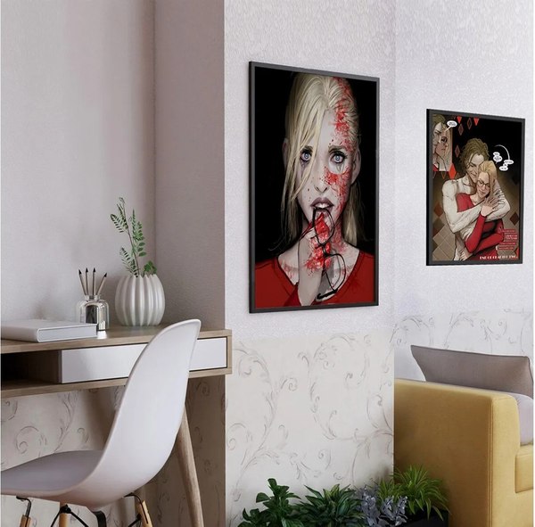 Постеры Citydecor Харли Квинн 6 (2шт)