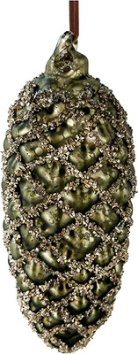 Елочная игрушка Shishi Шишка / 67221 (10см) - 