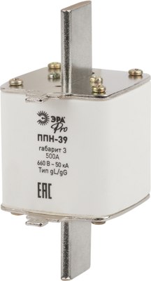 

Предохранитель плавкий, Pro ppn-39-3-500 ППН-39 / Б0063976