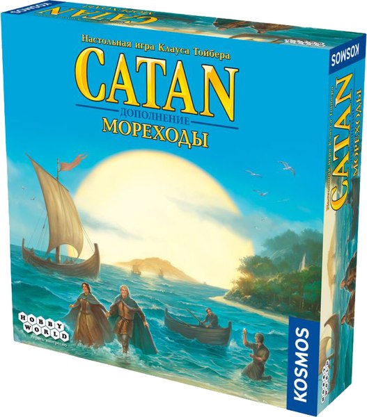 Дополнение к настольной игре Мир Хобби Catan. Мореходы 2024 / 915955 %rs_city_gde%