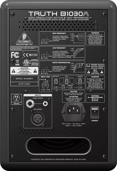 Студийный монитор Behringer B1030A