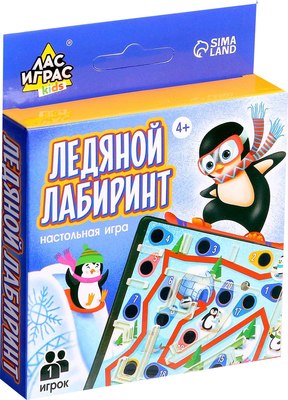 

Настольная игра, Kids. Ледяной лабиринт / 9464129