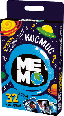 

Настольная игра, Мемо Космос / 04989