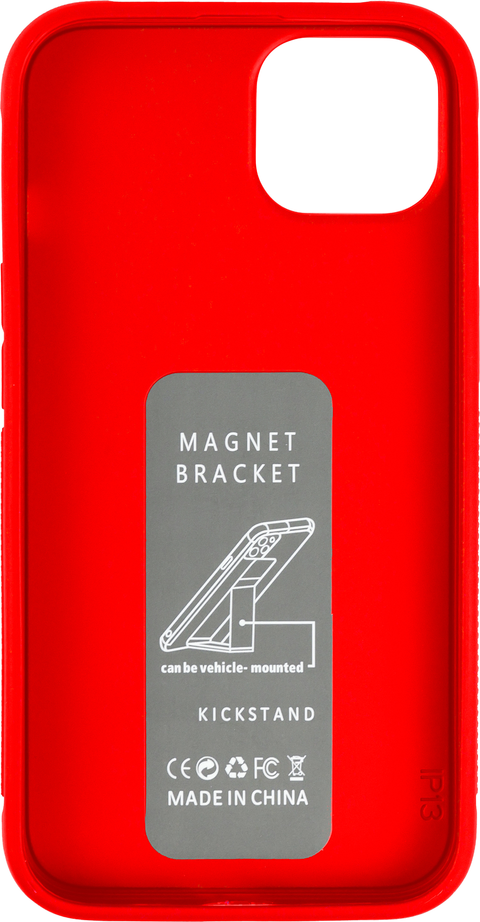 Чехол-накладка Bingo Stand для Apple iPhone 15 (красный) — фото 2