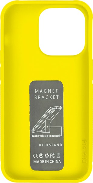 Чехол-накладка Bingo Stand для Apple iPhone 15 Pro Max (желтый)