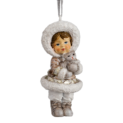 

Елочная игрушка, Decor. Девочка в шубке / 62423